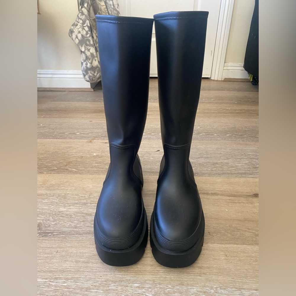 NWT! Tall, lug sole, Rain/Riding Boots!!